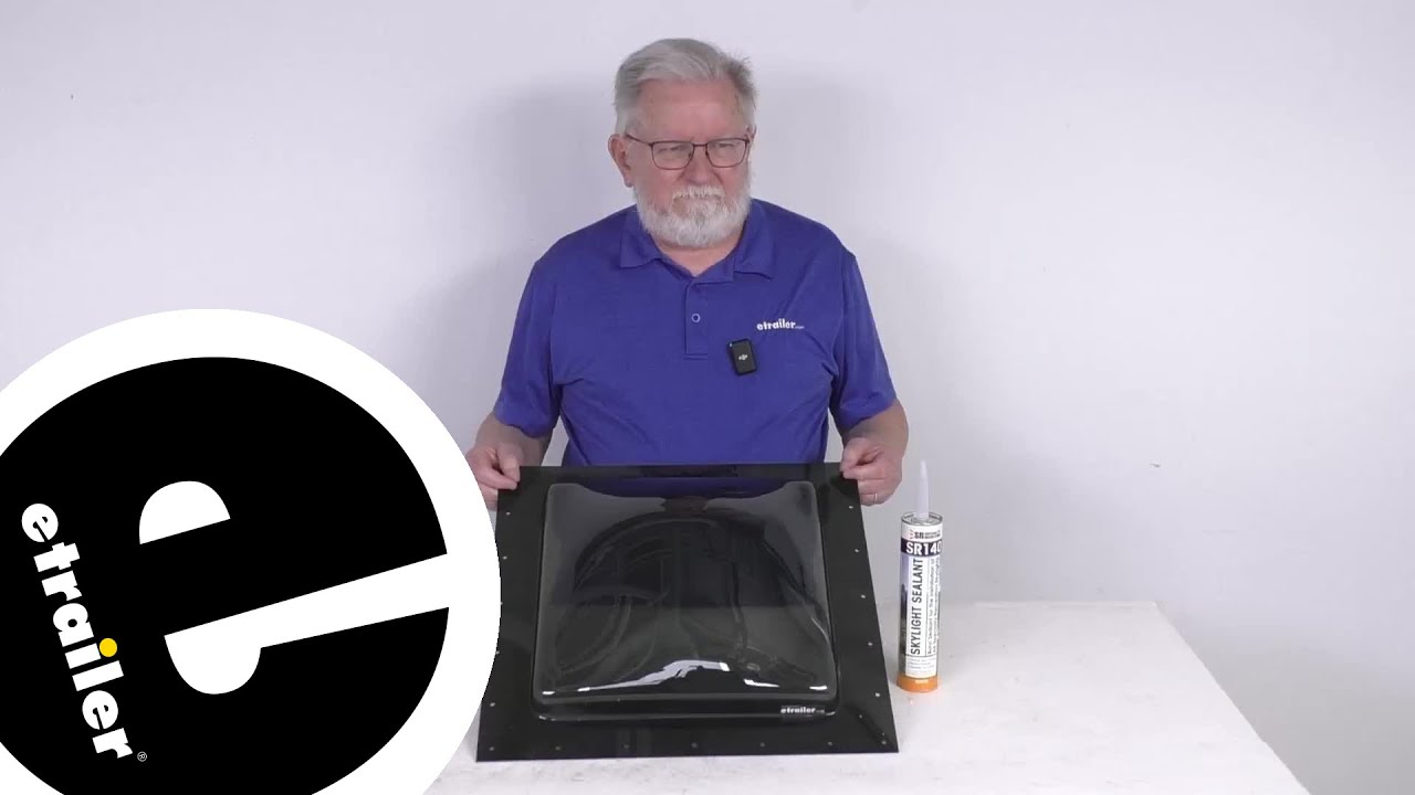etrailer | Review of Specialty Recreation RV Skylight - 14 Inch Smoke Square - SR99MR