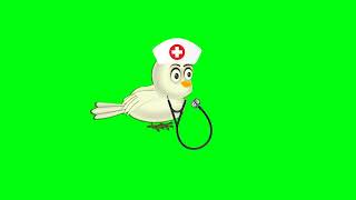 No Copyright Tuni Chidiya 64 Bird Cartoon Green Screen Bird Green Screen Green Screen Cartoon