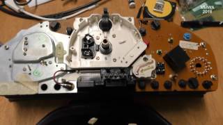 Mecedes W124 vs BMW E34 Instrument Cluster