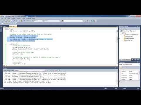 CGP HAND-IN Loading obj file