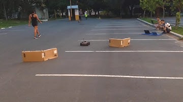 Autonomous vehicle prototype first test