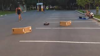 Autonomous vehicle prototype first test