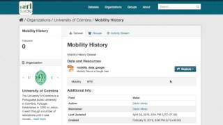 CKAN Open Data Platform for SusCity Project