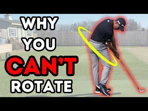 5 Reasons You CAN'T Rotate In Your Downswing & How To Fix It | Golf Studio