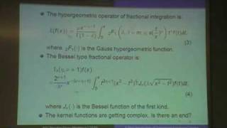 Virginia Kiryakova's Generalized Fractional Calculus (Part A) screenshot 2