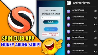 Spin Club App Task Bypass || Spin Club App Coin adder Instant Payment 2023 || screenshot 2