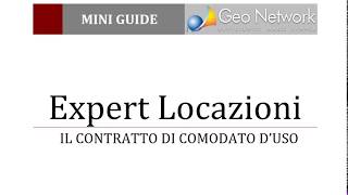 Expert Locazioni Immobiliari - Il contratto di comodato d'uso gratuito