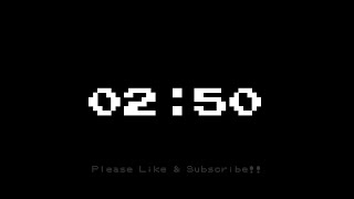 02 MINUTE 50 SECOND - TIMER &amp; ALARM - FULL HD - COUNTDOWN