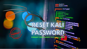 How to Reset Kali Linux Password (Forgot Password Fix – Step-by-Step Guide)