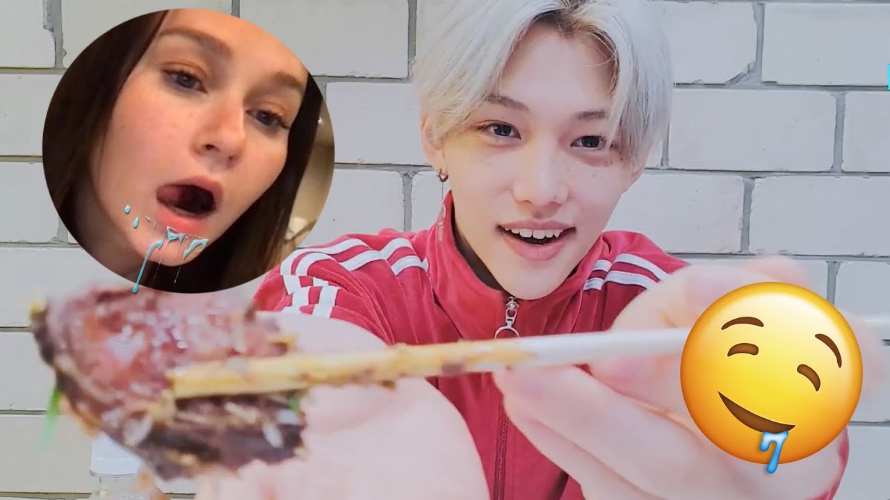Stray Kids Felix Feeding People Prank on Omegle