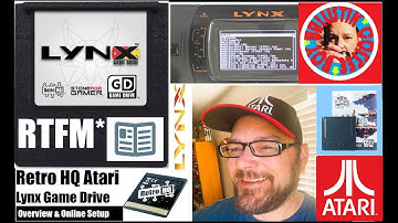 RTFM #8 - Retro HQ Atari Lynx Game Drive (Overview & Impressions, Instructions for Setting Up)