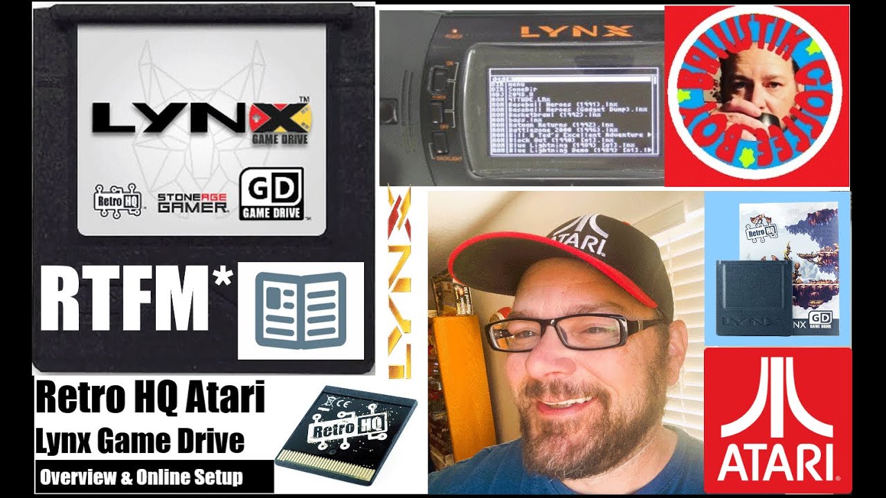 RTFM #8 - Retro HQ Atari Lynx Game Drive (Overview