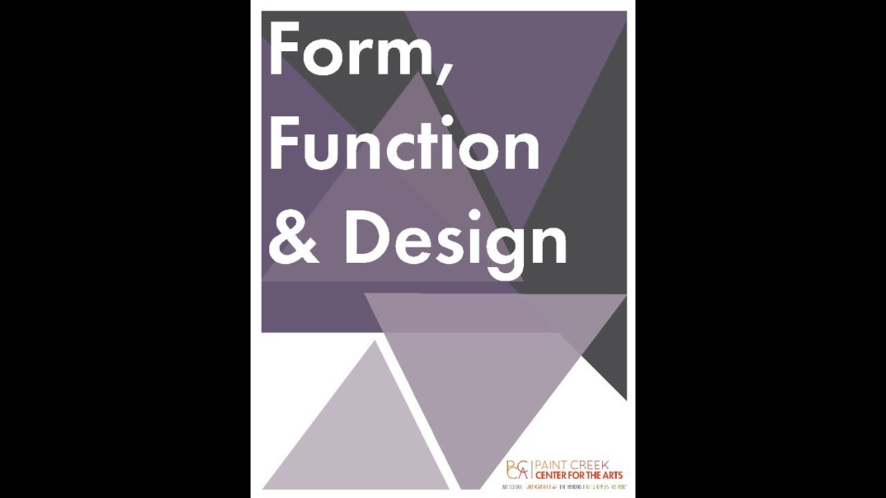 PCCA Exhibitions: 2018, Form, Function & Design