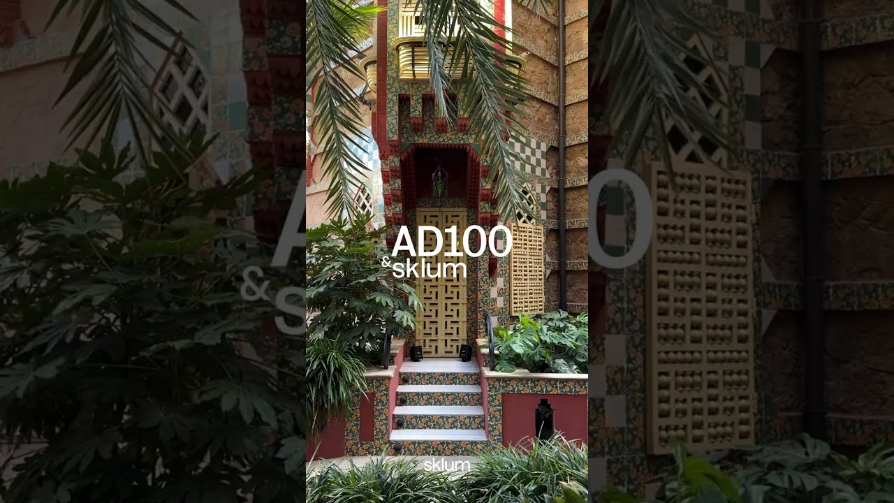 La Noche AD100 & Sklum en Casa Vicens: Diseño, Interiorismo y Antoni Gaudí
