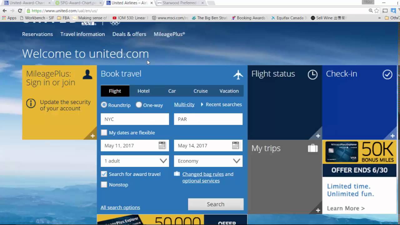 How to look up mileage and point requirements for your *free* vacation