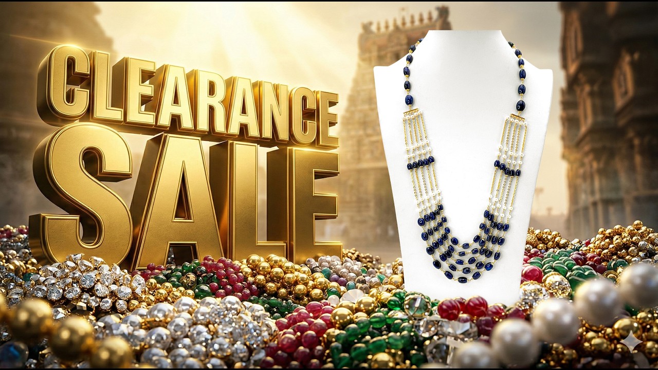 India’s Massive Jewellery Clearance Sale 2026 💎 Beads, Silver, 1 Gram Gold & Pearls | Rh jewellers