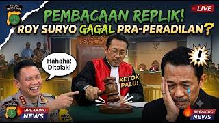 🔴LIVE | Sidang Praperadilan Roy Suryo Pembacaan Replik, Kasus Ijazah Jokowi di PN Jaksel