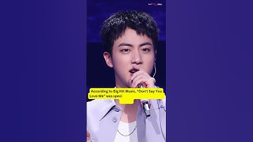 Thumbnail of 🎵 Jin (진) – 'Don't Say You Love Me' | Official MV 🎵  #Jin # Do n't_Say_You_Love_Me #jin_echo  #bts