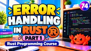 Rust 74 | Error Handling in Rust – Part 1 | Rust Programming Course | Uplatz