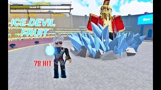 Showcase Revamp Ice!!! BUG INCRIVEL!!! King Legacy - ROBLOX 