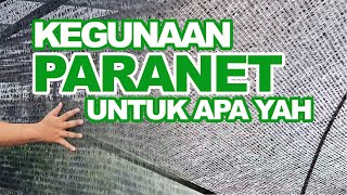 Paranet Fungsi Manfaat Dan Kegunaan Sebagai Jaring Peneduh Tanaman