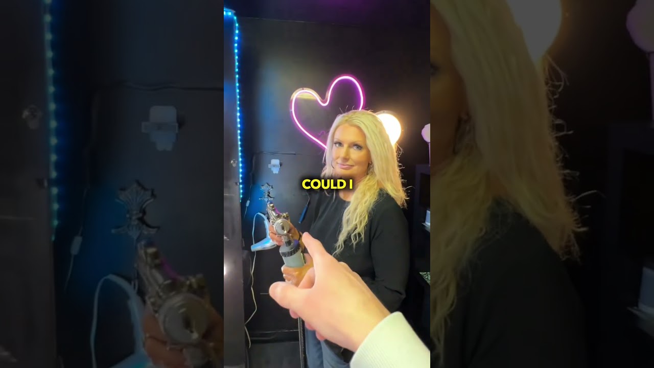 GETTING A SPRAY TAN OVER AND OVER