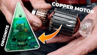 Making an Orgone Generator From a Motor | Orgonite Artist