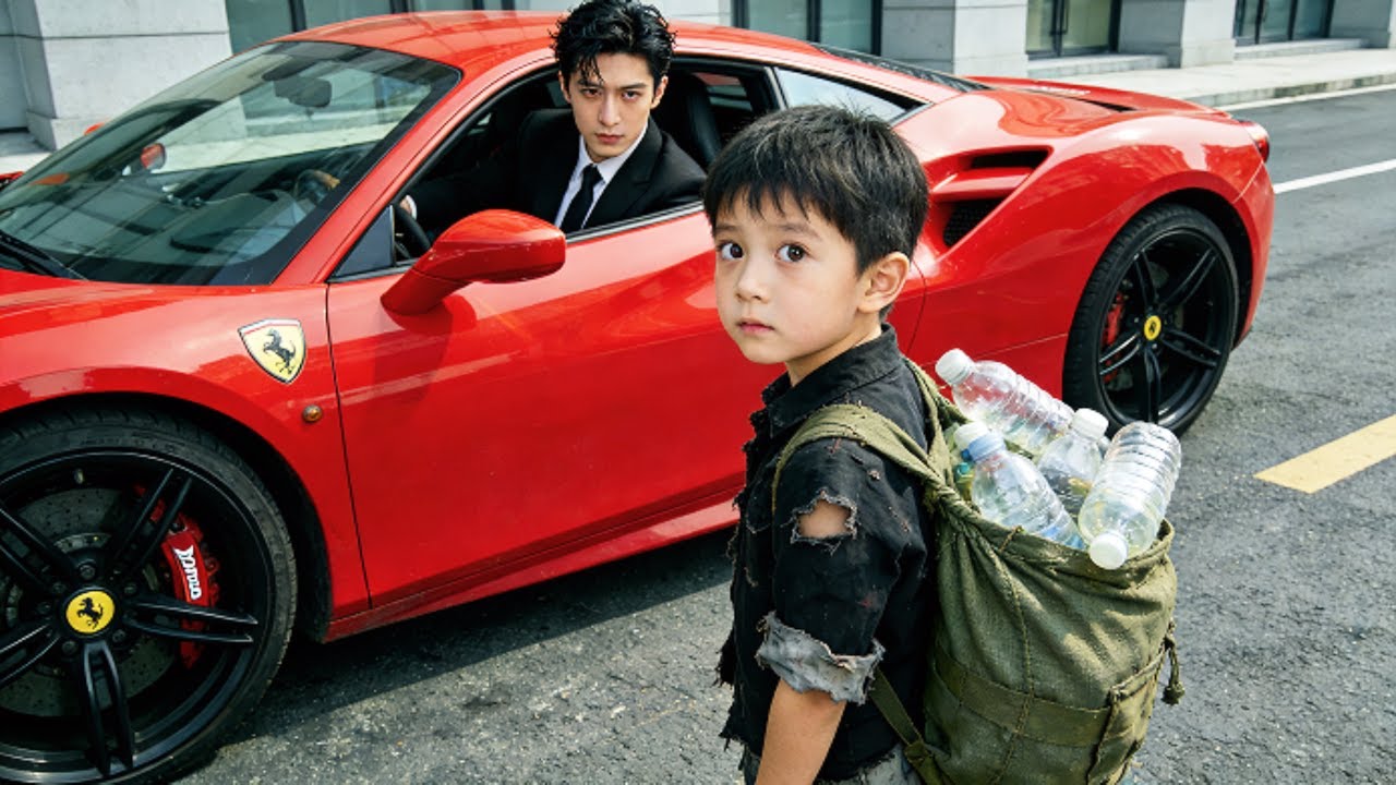 صبي بسيط يجمع القمامة لأجل أمه، والملياردير يتجمد حين يرى الوجه نفسه!