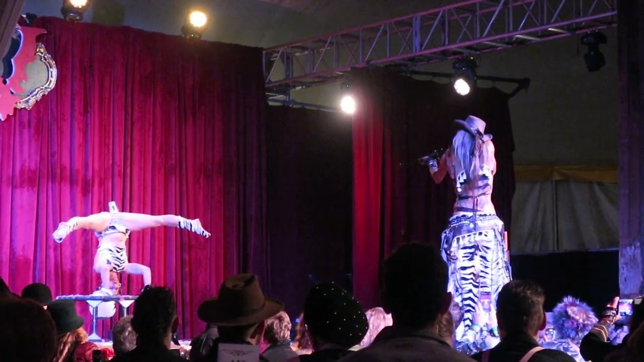 Female Cowgirl Shooter Stage Performance 001 The Soiled Dove, Nov 7 2025