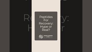 Peptides for Recovery: Hype or Real