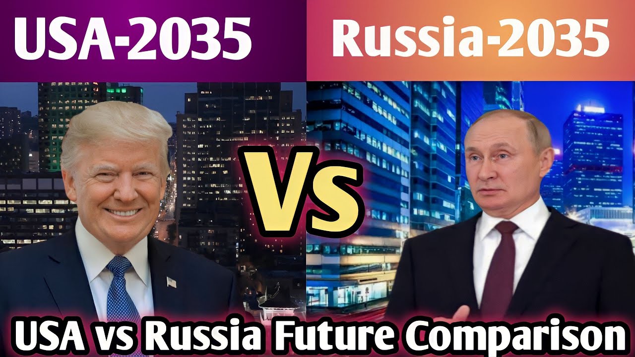 USA 2035 vs Rassia 2035 country comparison / USA vs Russia Future ...