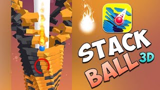 لعبة stack ball الجديده | لعبة stack ball 3D | جيمر بالعربى _ Gamer Blarabi screenshot 2