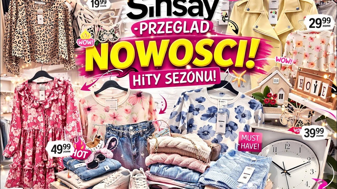 Новые поступления SINSAY 😱🔥 Одежда и товары для дома! Хиты сезона?