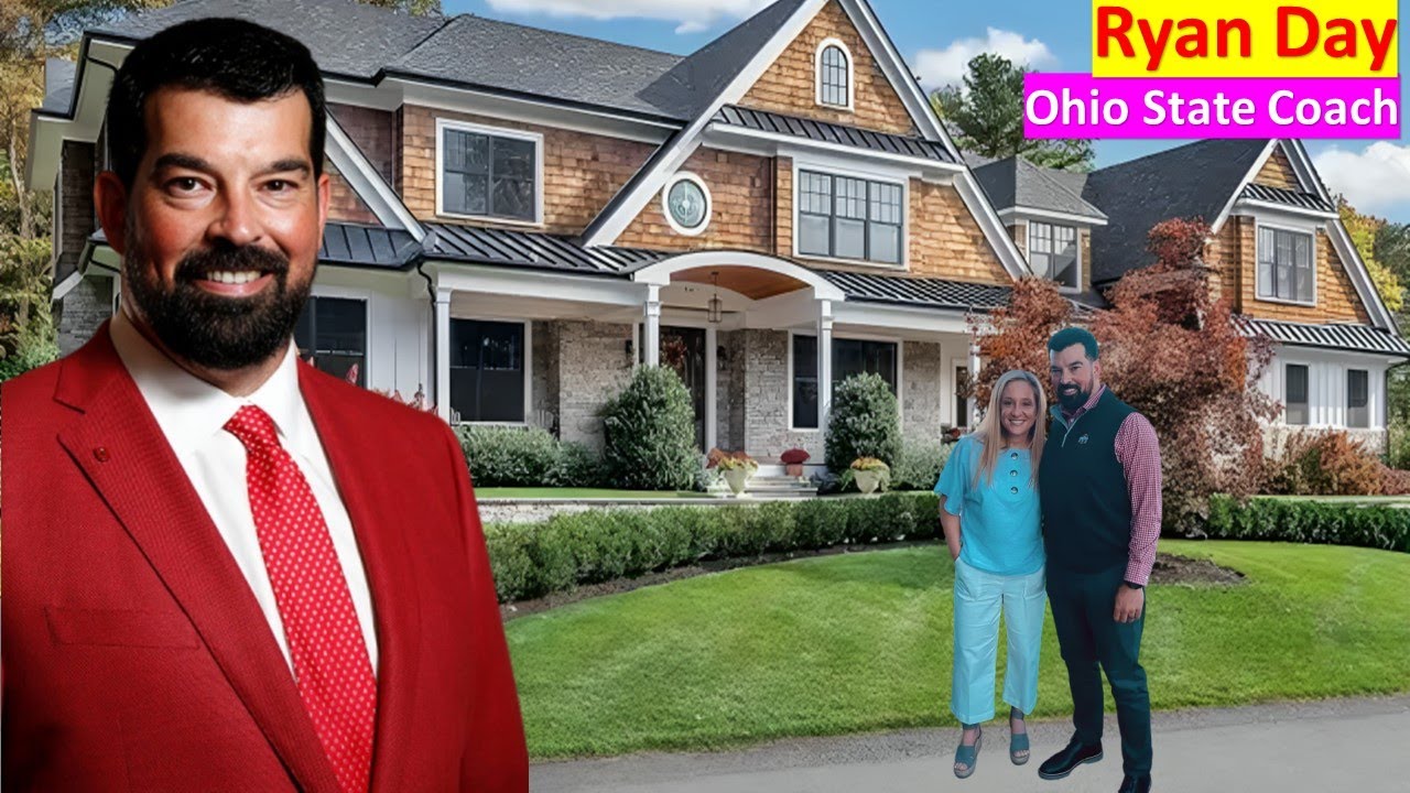 Ohio State Buckeyes Coach Ryan Day`s Wife, 3 Children, Parents, Age, House, Lifestyle And Net Worth