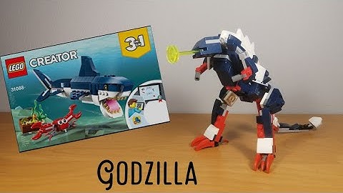 Lego 31088 alternate build Godzilla