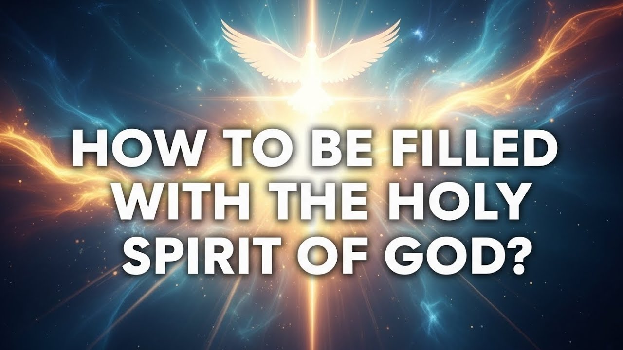 HOW TO BE FILLED WITH THE HOLY SPIRIT OF GOD? - YouTube