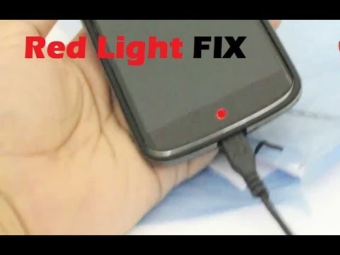 Nexus 4 "red light of death" fix - YouTube