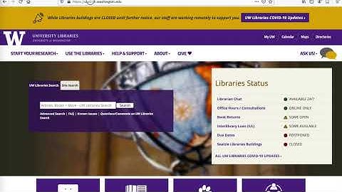 How to Find Scholarly Articles Using UW Libraries Search and Academic Search Complete