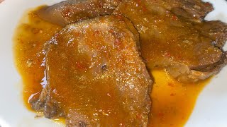 Lengua guisada con coca cola y panela #cocina #tendencias #viral #alimentos