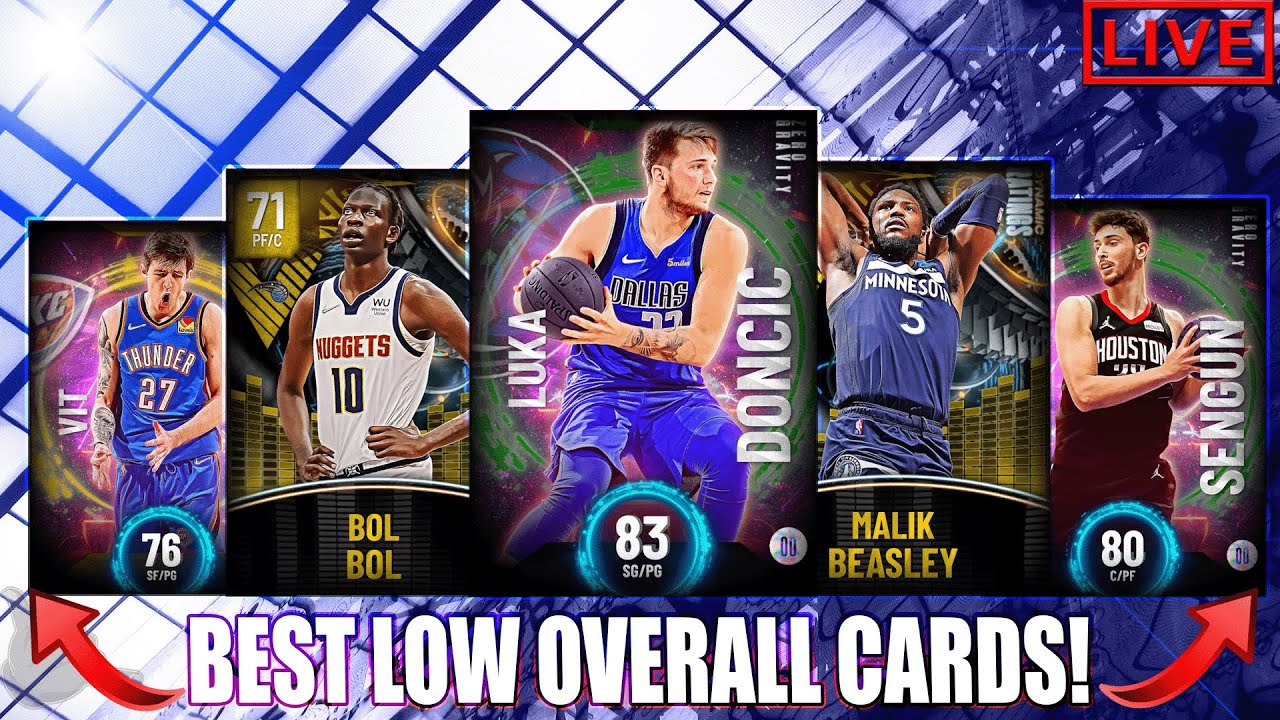 Getting (and using) the BEST Low OVR Cards! - NBA 2K22 MyTEAM - YouTube