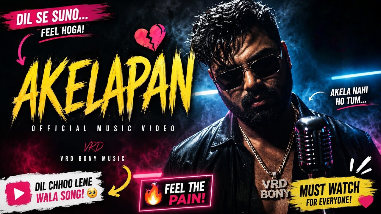 AKELAPAN | Official Music Video | VRD BONY MUSIC : r/MusicIndia