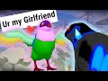 Dude wants a girlfriend on feather family