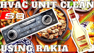 Audi A8 D4 Climate Unit Sticky Buttons repair using Rakia!