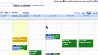 Office Software, Online Tutorial for Scheduling Meeting for myBusiness ONEOffice screenshot 4