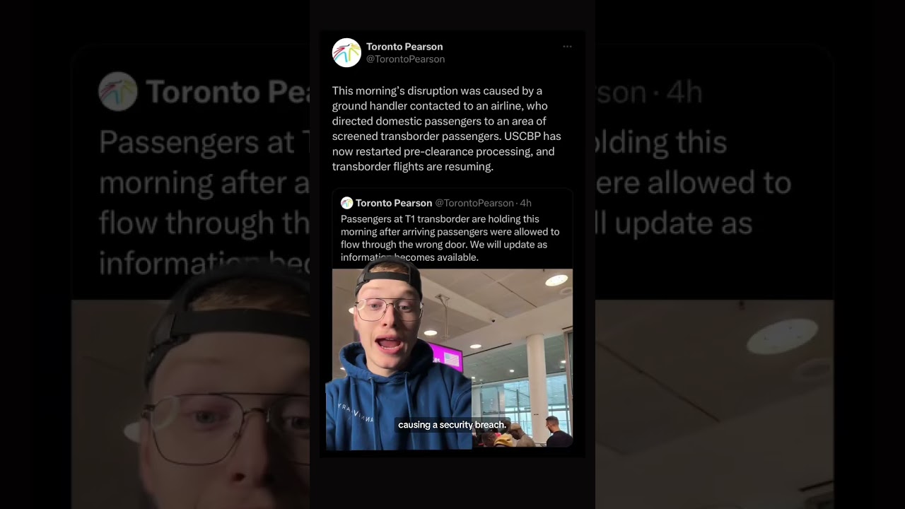 Major Delays at Pearson Airport This Morning 