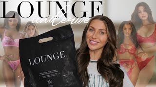 LOUNGE UNDERWEAR TRY ON HAUL! VALENTINES DAY & INTIMATES COLLECTION ❤️ *NOT SPONSORED*