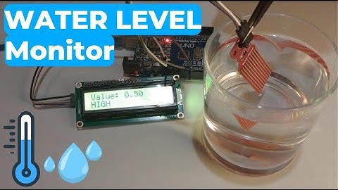 💧 Monitor Real-Time Water Level with Arduino & Visuino!