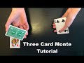 Three Card Monte Beginner Card Trick Revealed