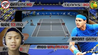 SPORT GAME : TENNIS SIZE 13 MB GRAFIK HD DI ANDROID screenshot 1