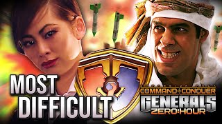 Boss General vs Demolition General  Hard Difficulty with Commentary | C&C Generals Zero Hour